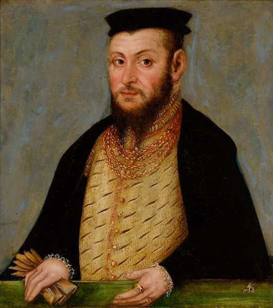 Lucas Cranach, Zygmunt August, portret, Niezła Sztuka