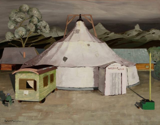 Rafał Malczewski, Namiot cyrkowy, cyrk, sztuka polska, Niezła Sztuka