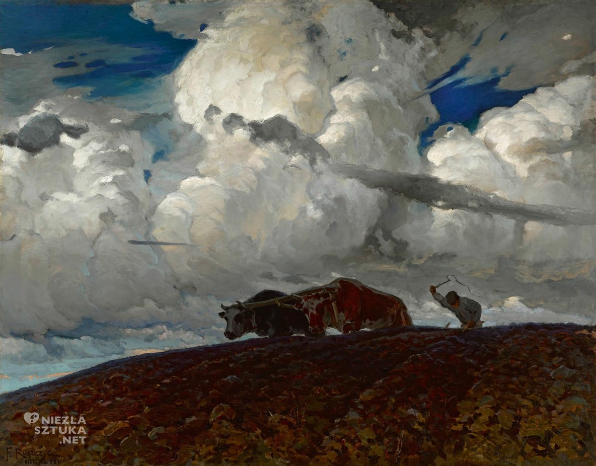 Ferdynand Ruszczyc, Ziemia, Muzeum Narodowe w Warszawie, polska sztuka, Niezła sztuka