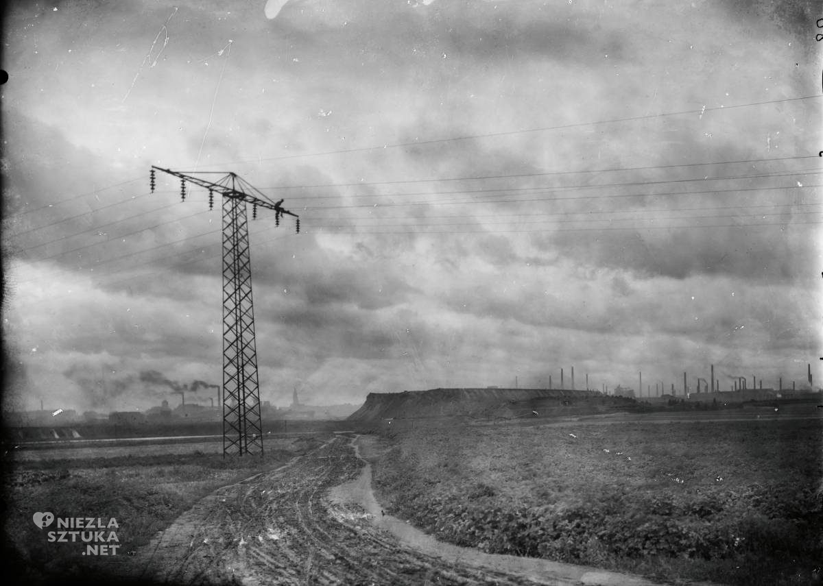 Jan Bułhak, Krajobraz górnośląski, Śląsk, fotografia, Niezła Sztuka