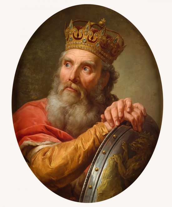Marcello Bacciarelli, Kazimierz Wielki, król Polski, portret, niezła sztuka