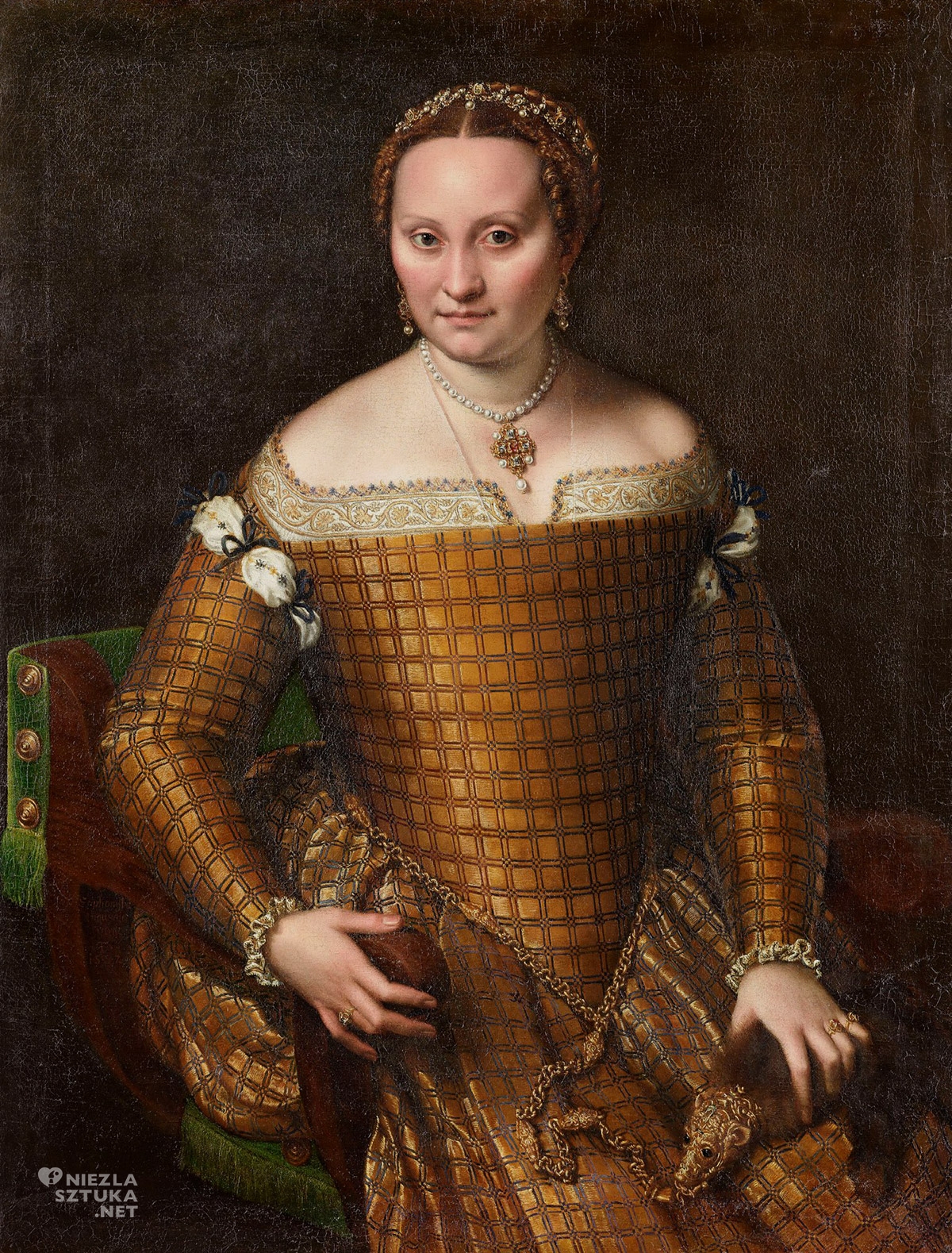 Sofonisba Anguissola, portret matki, Bianca Ponzoni, niezła sztuka