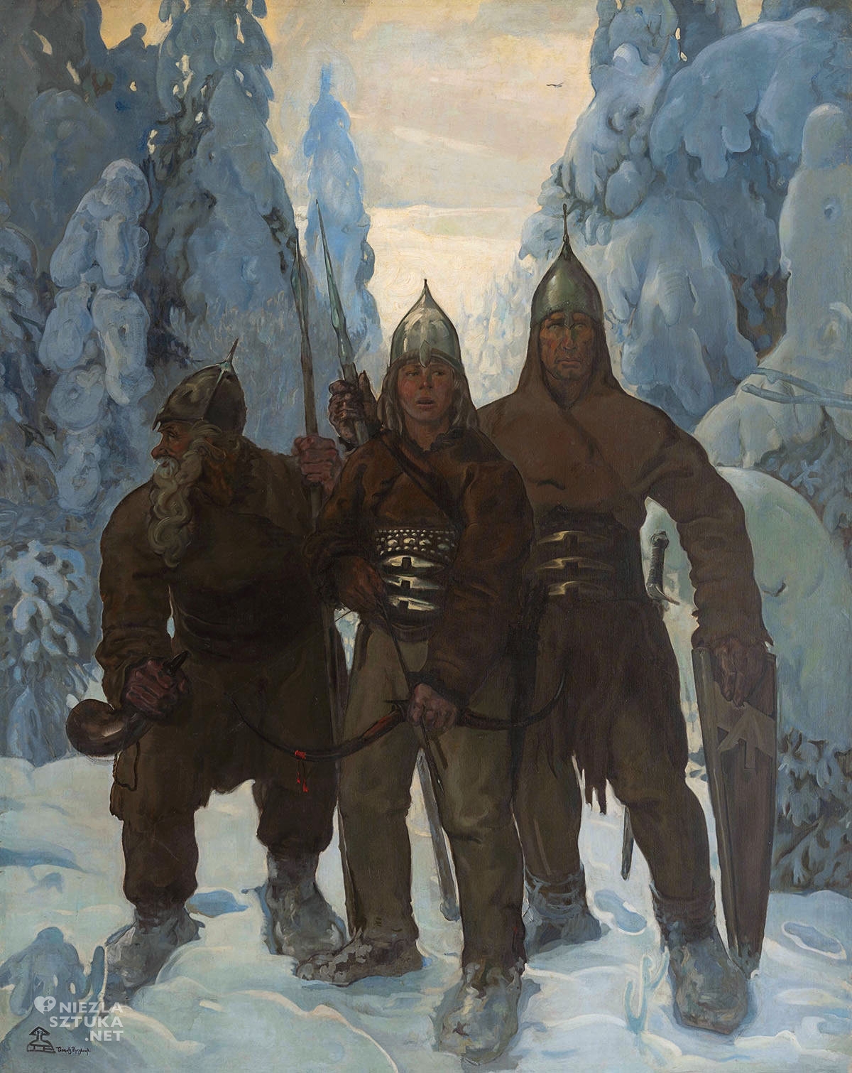 Tadeusz Pruszkowski, Piastuny, sztuka polska, Niezła Sztuka