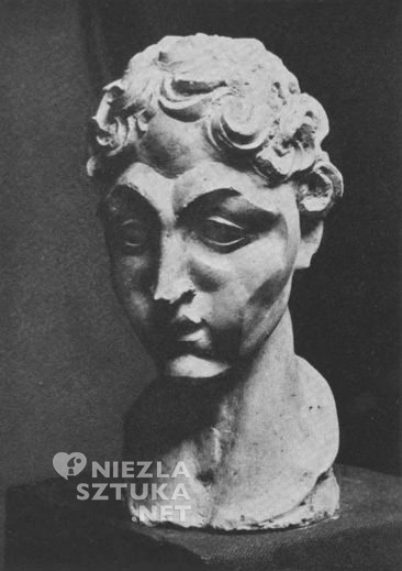 Elie Nadelman, Głowa mężczyzny, rzeźba, Niezła Sztuka