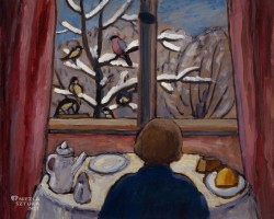 Gabriele Münter, Śniadanie ptaków, kobiety w sztuce, sztuka niemiecka, Niezła Sztuka