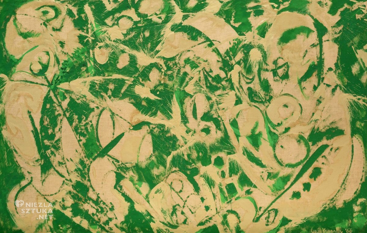 Lee Krasner, Siren, sztuka abstrakcyjna, niezła sztuka
