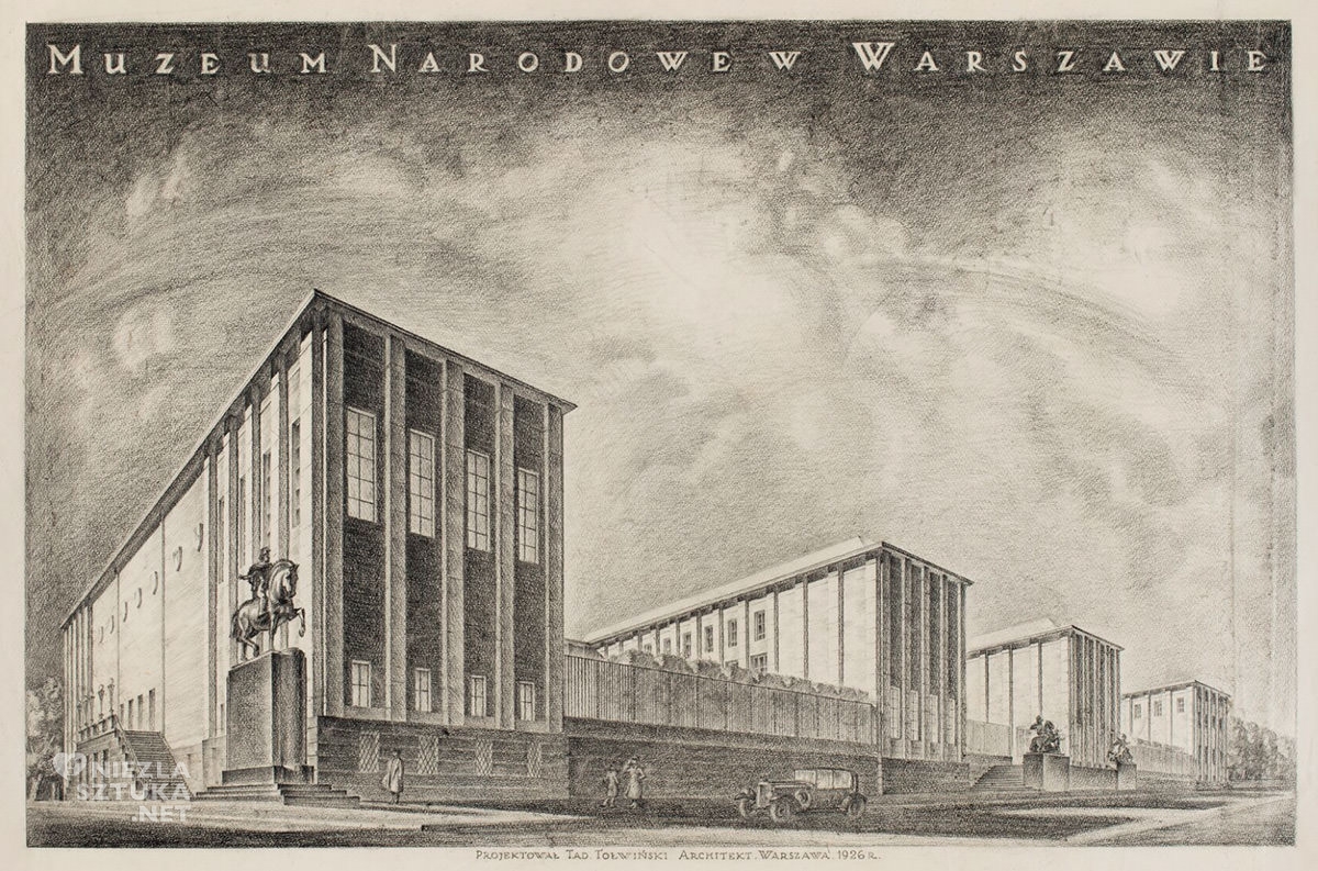 Muzeum Narodowe w Warszawie, budynek, Warszawa, Niezła Sztuka