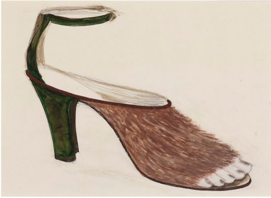 Meret Oppenheimer, sandały, Schiaperelli, kobiety w sztuce, Niezła Sztuka