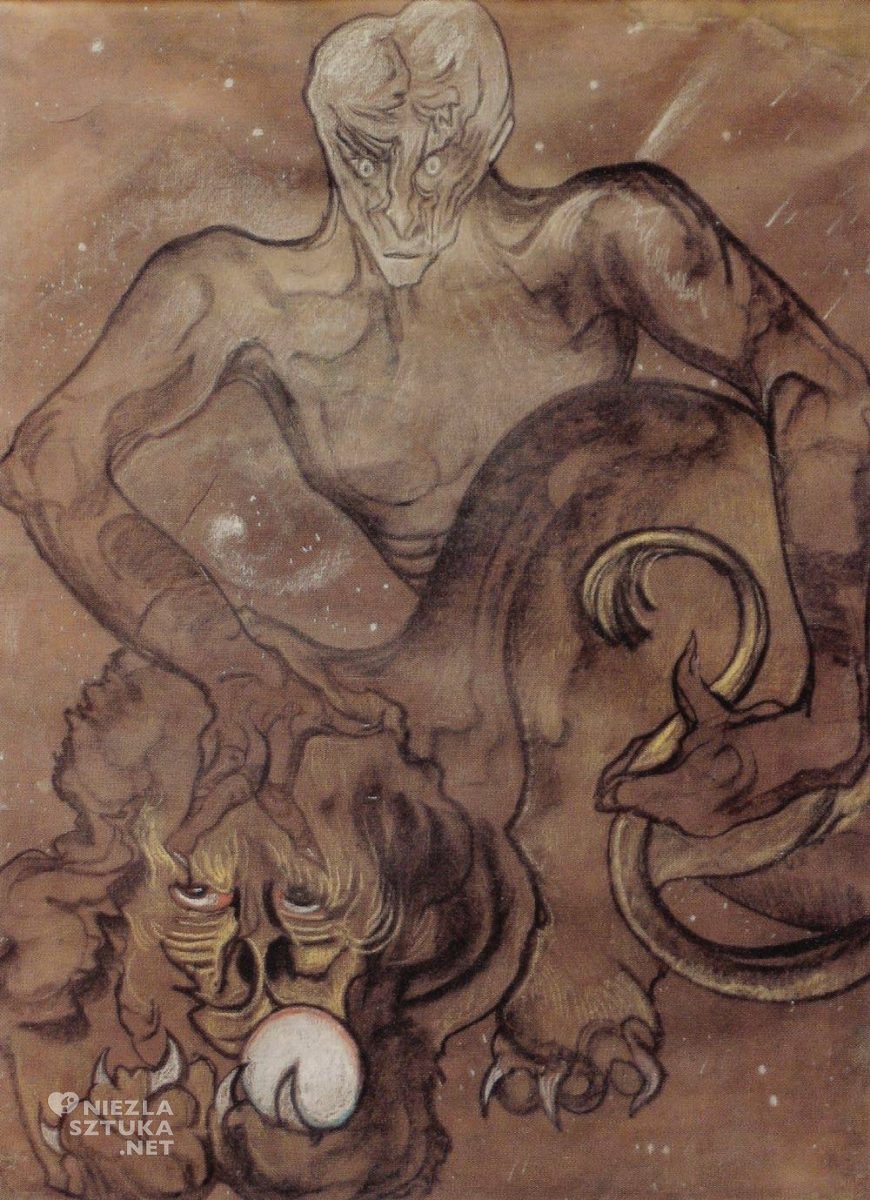 Stanisław Ignacy Witkiewicz, Witkacy, Herkules z lwem, sztuka polska, Niezła Sztuka