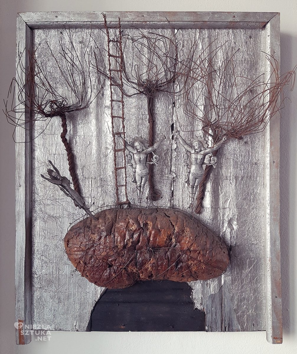 Władysław Hasior, Golgota, sztuka polska, sztuka współczesna, Niezła Sztuka