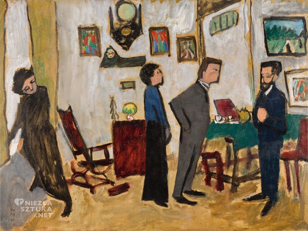 Gabriele Münter, Po herbacie, Kandinsky, Niezła Sztuka