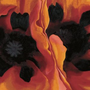 Georgia O'Keeffe, Oriental Poppies, orientalne maki, kwiaty w malarstwie, amerykańska artystka, amerykańska sztuka, kobiety w sztuce, malarka, Niezła Sztuka