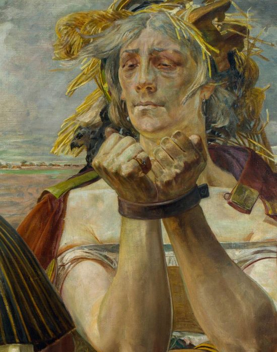 Jacek Malczewski, Hamlet polski, detal, sztuka polska, Niezła Sztuka