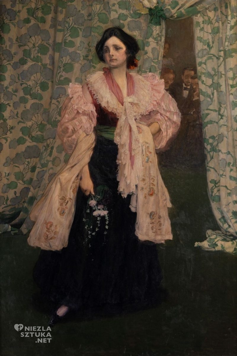 Józef Mehoffer, Śpiewaczka, sztuka polska, niezła sztuka