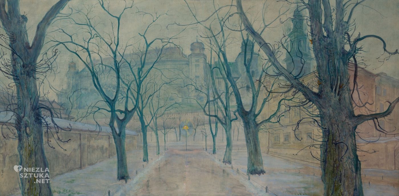 Stanisław Wyspiański, Planty o świcie, sztuka polska, Kraków, Niezła Sztuka