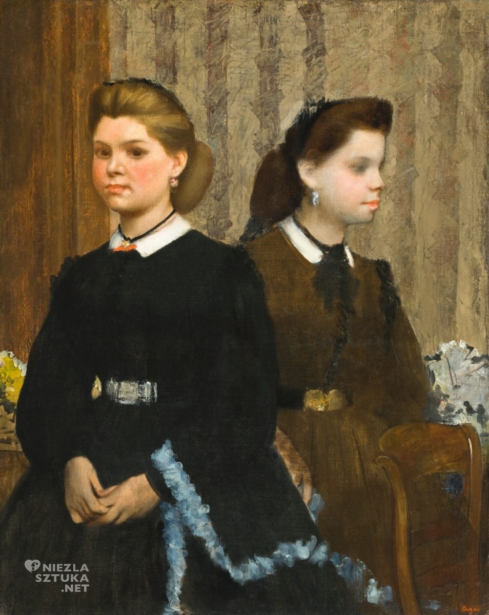 Edgar Degas, Siostry Bellelli, malarstwo francuskie, Niezła Sztuka