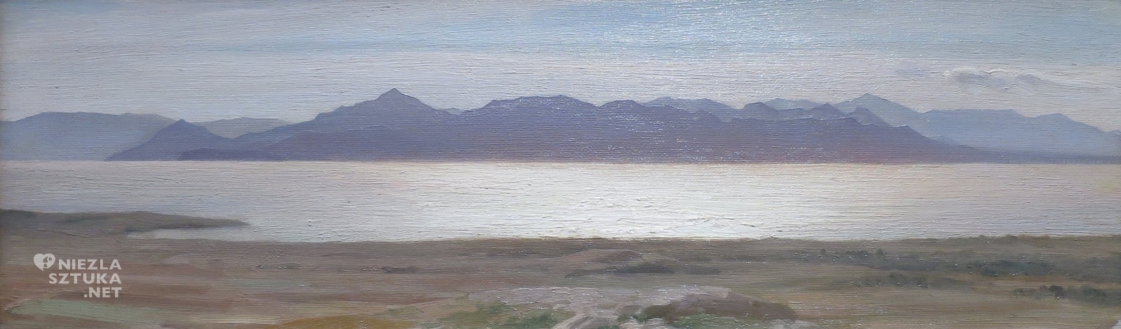 Frederic Leighton, Wybrzeże Eginy, sztuka brytyjska, Niezła Sztuka