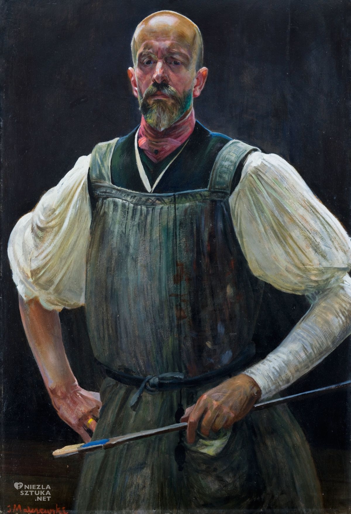 Jacek Malczewski, Autoportret, symbolizm, artysta, niezła sztuka
