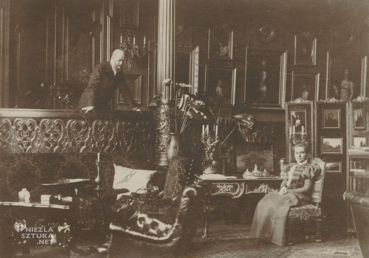Karol Lanckoroński, Małgorzata Lanckorońska, kolekcja Lanckorońskich, pałac Lanckorońskich w Wiedniu, Niezła Sztuka