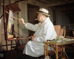 Winston Churchill, sztuka, niezła sztuka