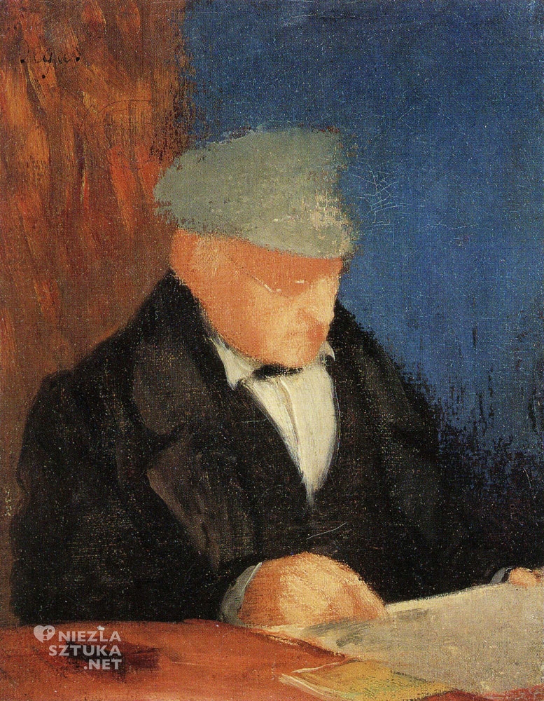 Edgar Degas, Portret dziadka artysty, Hilaire de Gas, malarstwo, sztuka francuska, Niezła sztuka