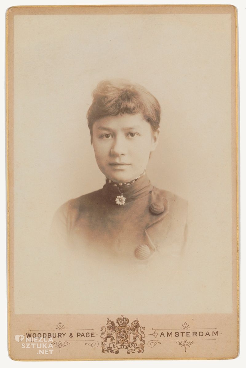 Jo Bonger, portret, fotografia, Niezła Sztuka