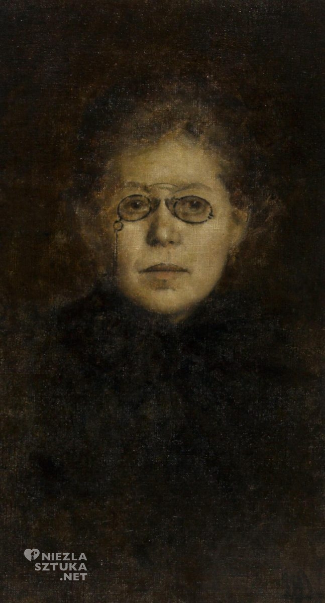 Maria Dulębianka, Portret Marii Konopnickiej, kobiety w sztuce, Niezła Sztuka