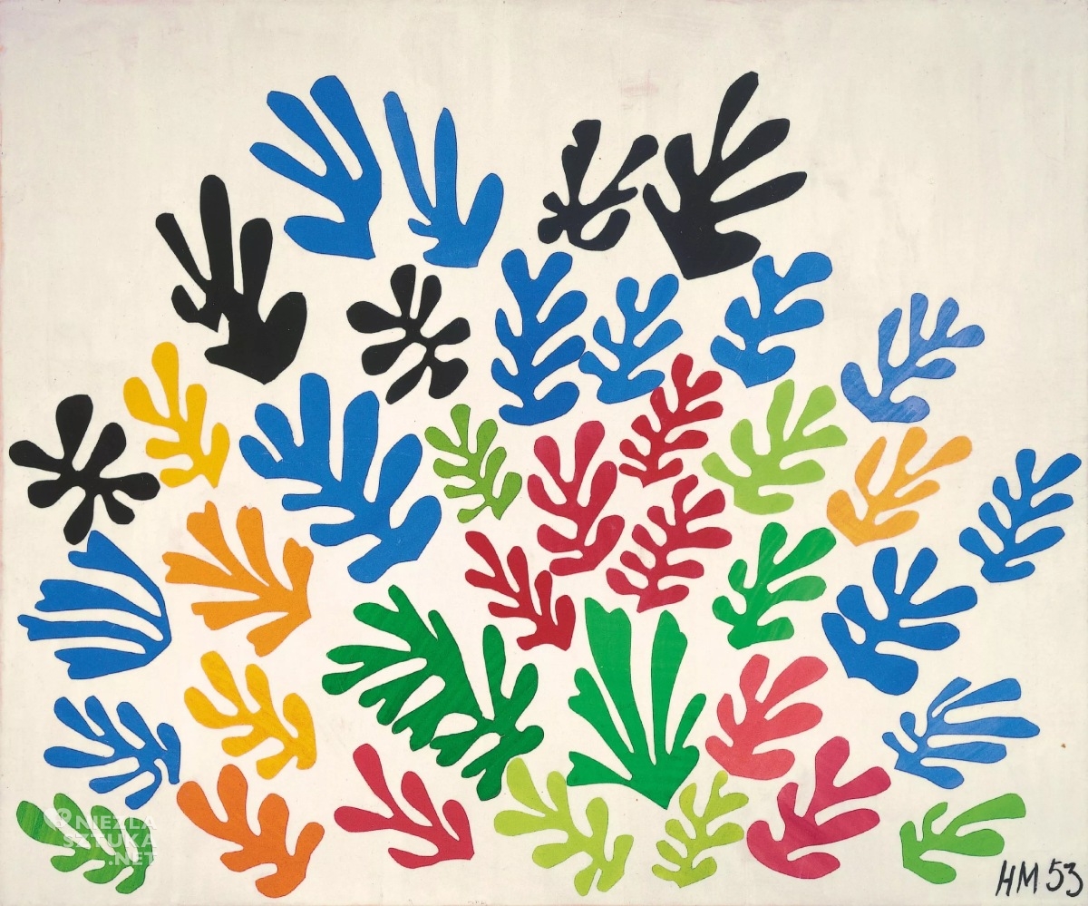 Henri Matisse, The Sheaf, La Gerbe, snop, kolaż, niezła sztuka