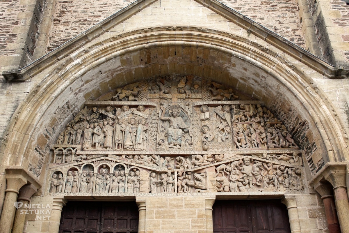 Abbaye de Sainte-Foy, opactwo benedyktyńskie, niezła sztuka