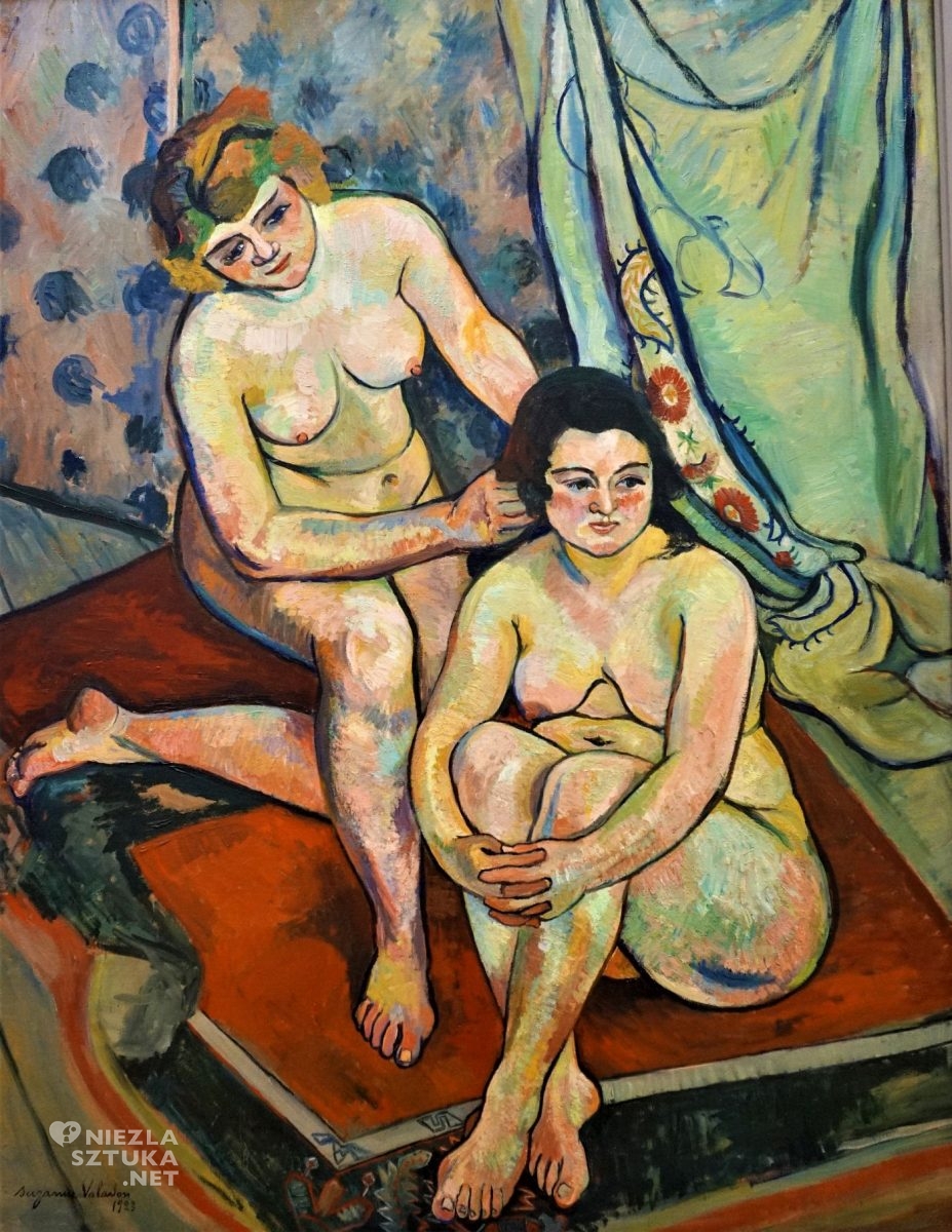 Suzanne Valadon, Dwie kapiące się, kobiety w sztuce, akt, Niezła Sztuka