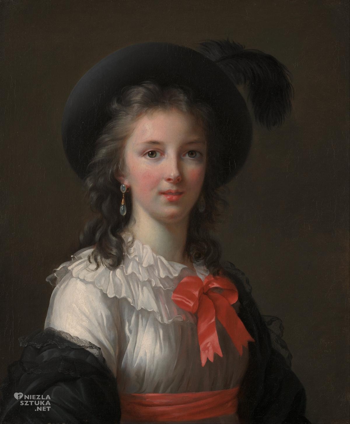 Élisabeth Vigée Le Brun, Autoportret, sztuka francuska, kobiety w sztuce, Niezła Sztuka
