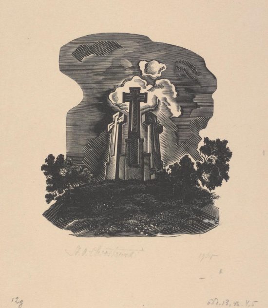 Stanisław Ostoja-Chrostowski, Góra Trzykrzyska, Wilno, sztuka polska, Niezła Sztuka