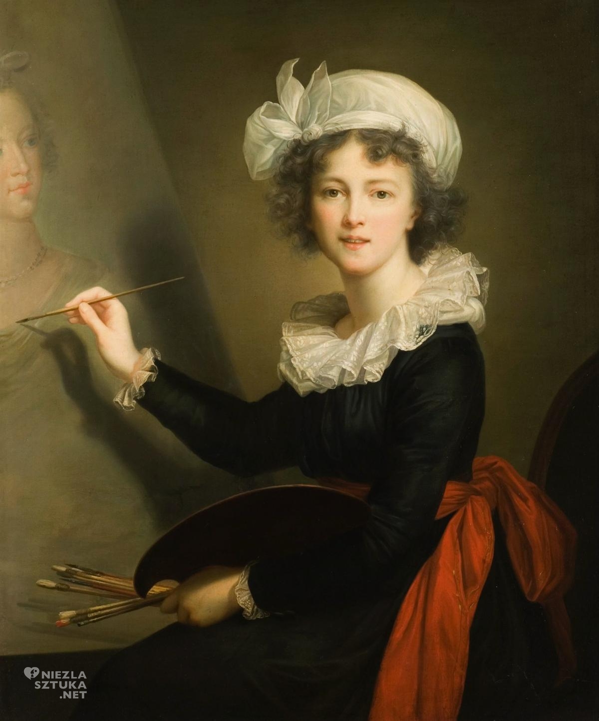 Élisabeth Vigée Le Brun, Autoportret, kobiety w sztuce, sztuka francuska, Niezła Sztuka