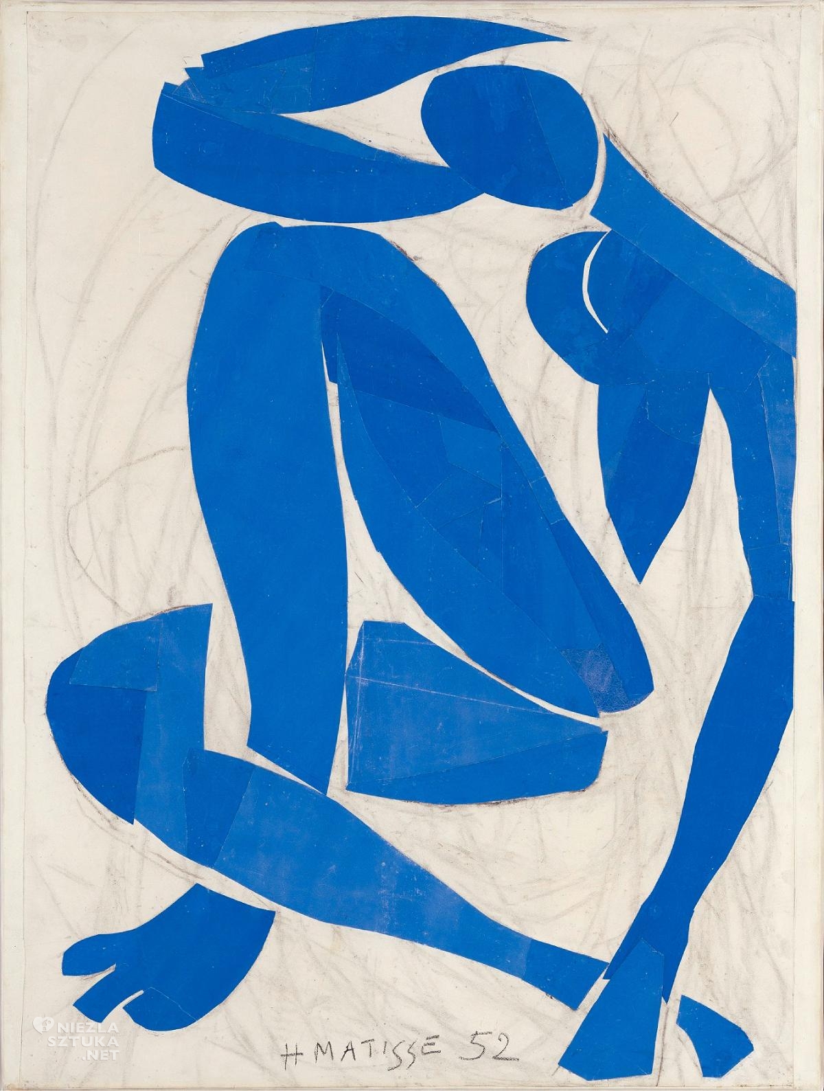 Henri Matisse, Nu bleu IV, sztuka francuska, Niezła Sztuka