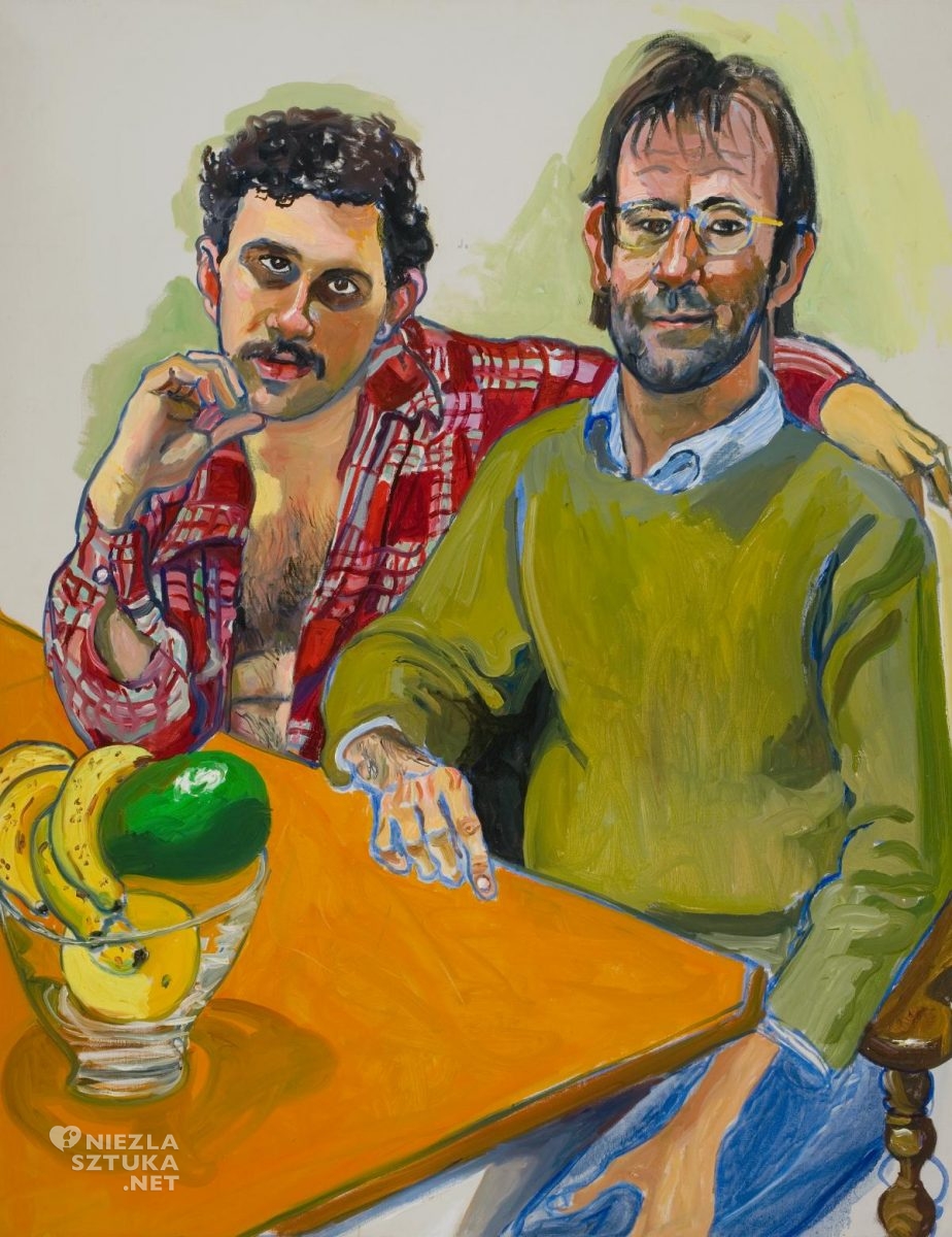 Alice Neel, Geoffrey Hendrix i Brian, kobiety w sztuce, Niezła Sztuka