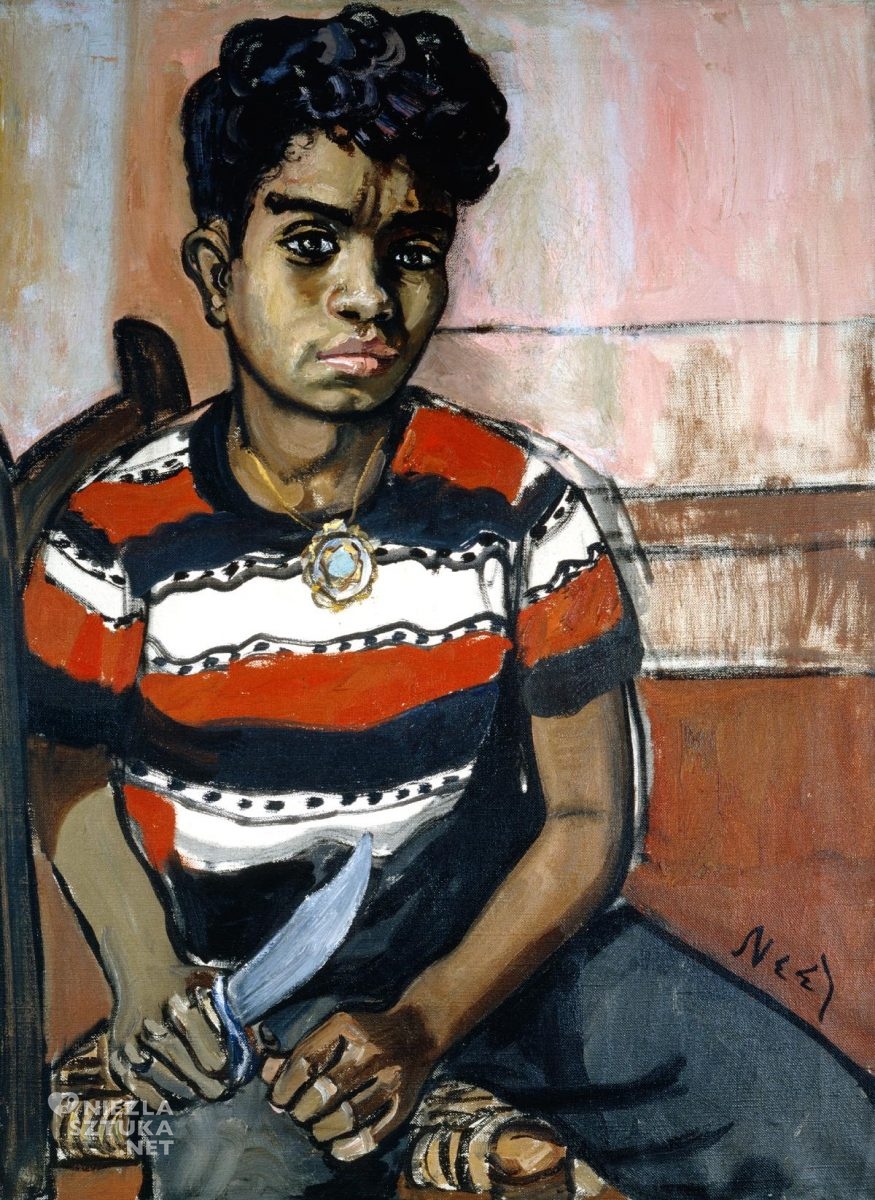 Alice Neel, Georgie Arce No. 2, kobiety w sztuce, Niezła Sztuka