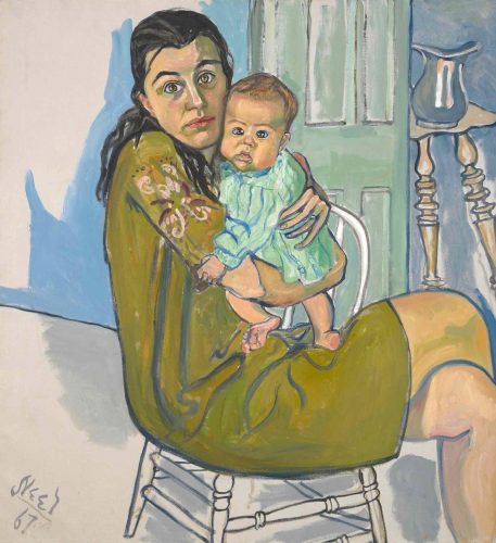 Alice Neel, Nancy i Olivia, kobiety w sztuce, Niezła Sztuka