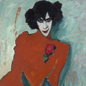 Aleksiej Jawlensky, Portret tancerza Alexandra Sakharoffa, ekspresjonizm, sztuka niemiecka, Niezła Sztuka