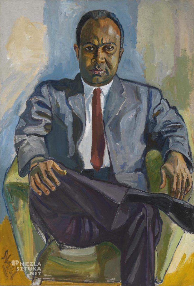 Alice Neel, James Farmer, portret, kobiety w sztuce, Niezła Sztuka