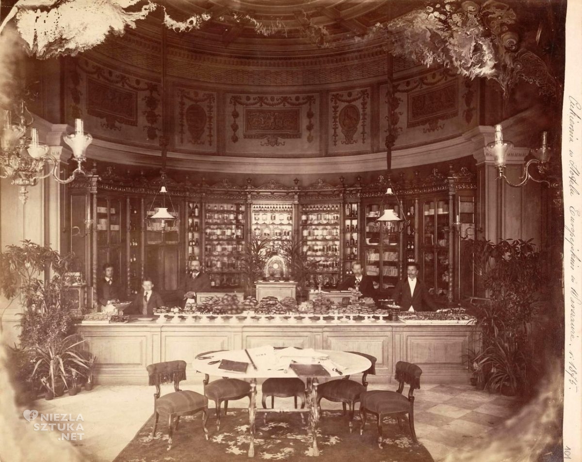 Cukiernia Laurenta Lourse'a, Hotel Europejski, Warszawa, Niezła Sztuka