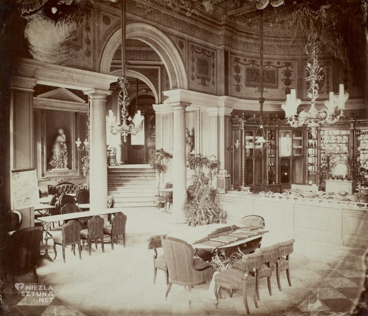 Hotel Europejski, kawiarnia Lourse, Warszawa, Niezła Sztuka