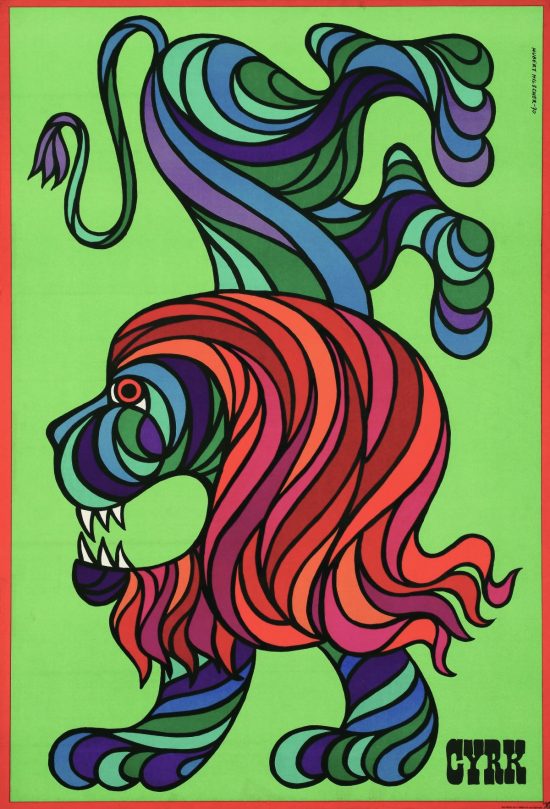 Hubert Hilscher, Cyrk, plakat, Niezła Sztuka