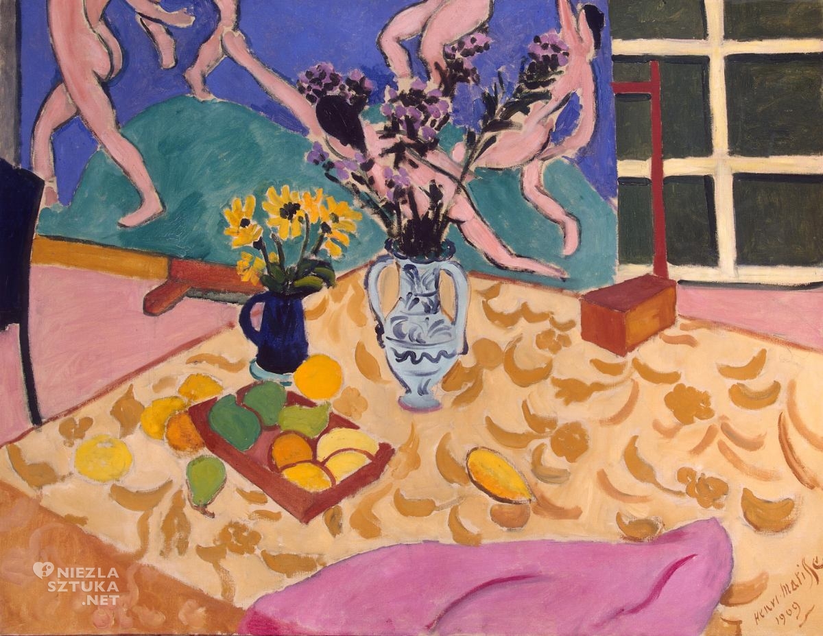 Henri Matisse, Martwa natura z tańcem, sztuka francuska, Niezła Sztuka