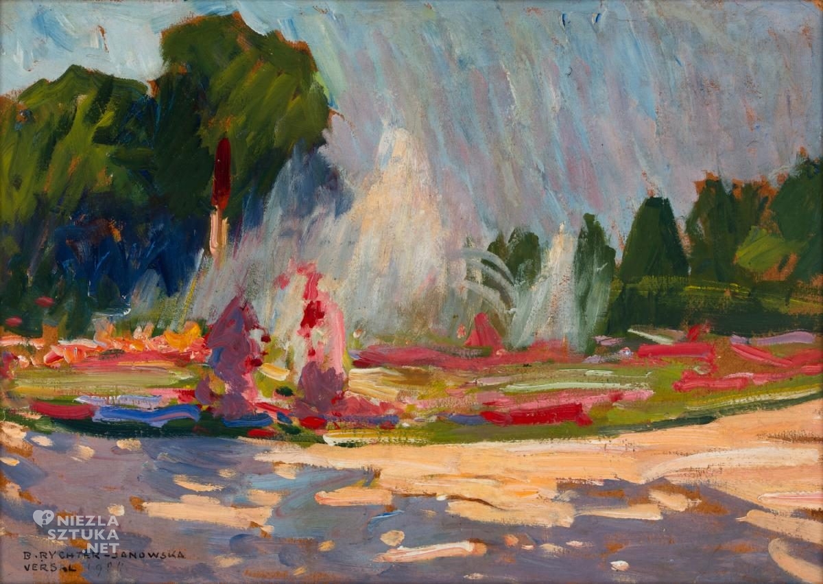 Bronisława Rychter-Janowska, Wielkie wody w Wersalu, sztuka polska, Niezła Sztuka
