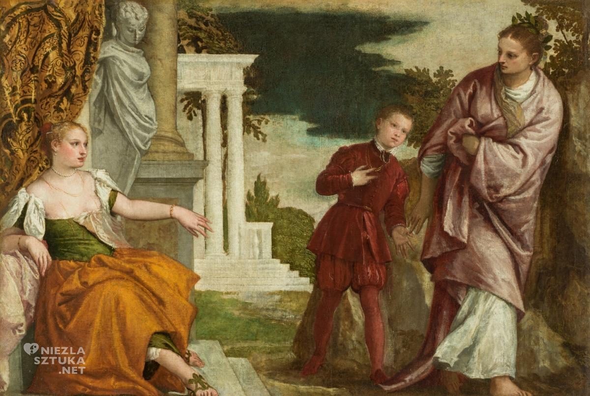 Paolo Veronese, Chłopiec z rodziny Sanuto wybiera między cnotą a występkiem, Niezła Sztuka