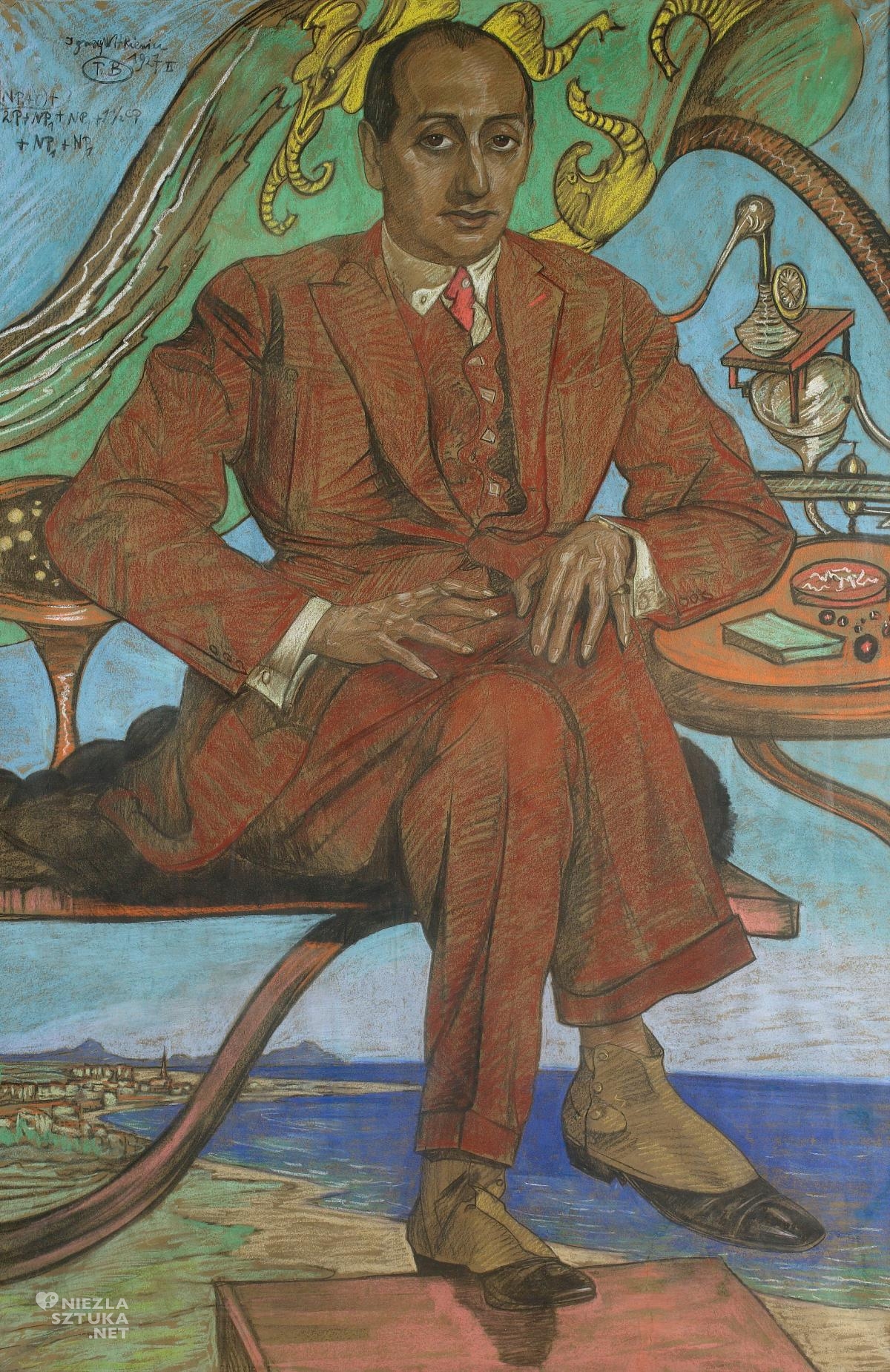 Stanisław Ignacy Witkiewicz, Witkacy, Portret Leona Reynela II, MNW, Niezła Sztuka