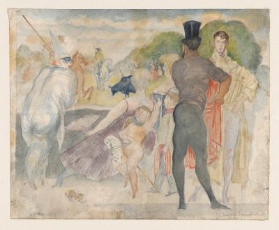 Zygmunt Waliszewski, Loża II, z autoportretem, Niezła Sztuka