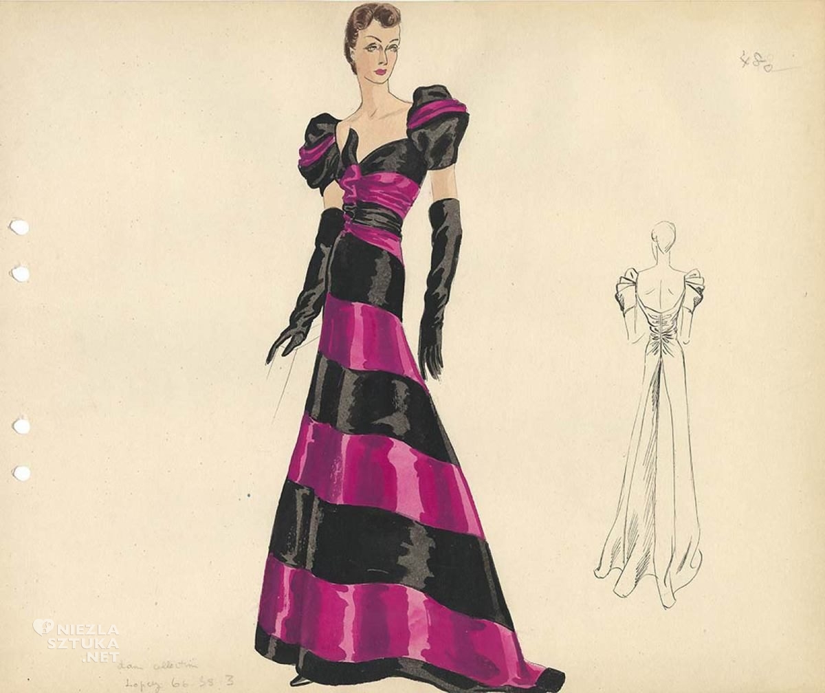 Elsa Schiaparelli, Kolekcja zimowa, moda, haute, couture, Niezła Sztuka