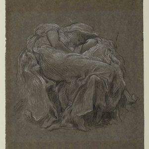 Frederic Leighton, Flaming June, szkic, Niezła Sztuka