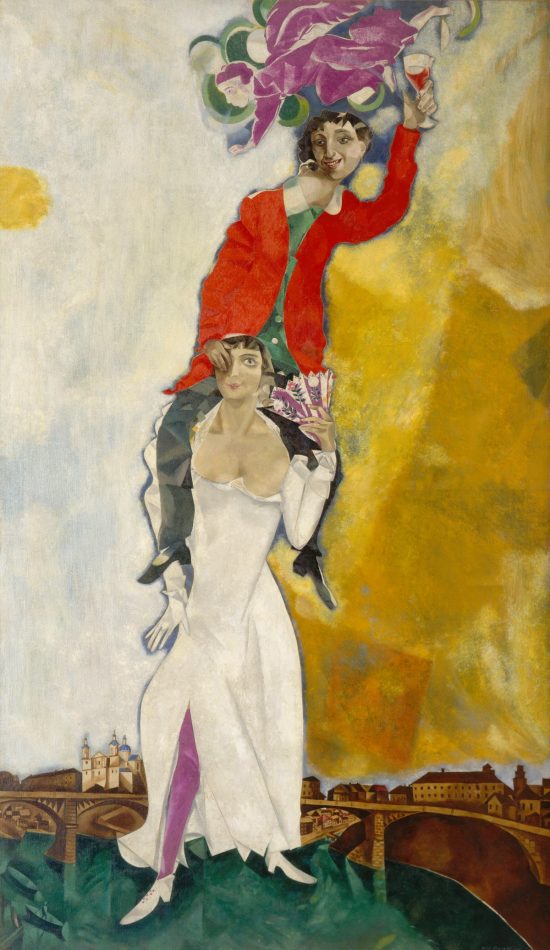Marc Chagall, Podwójny portret, niezła sztuka
